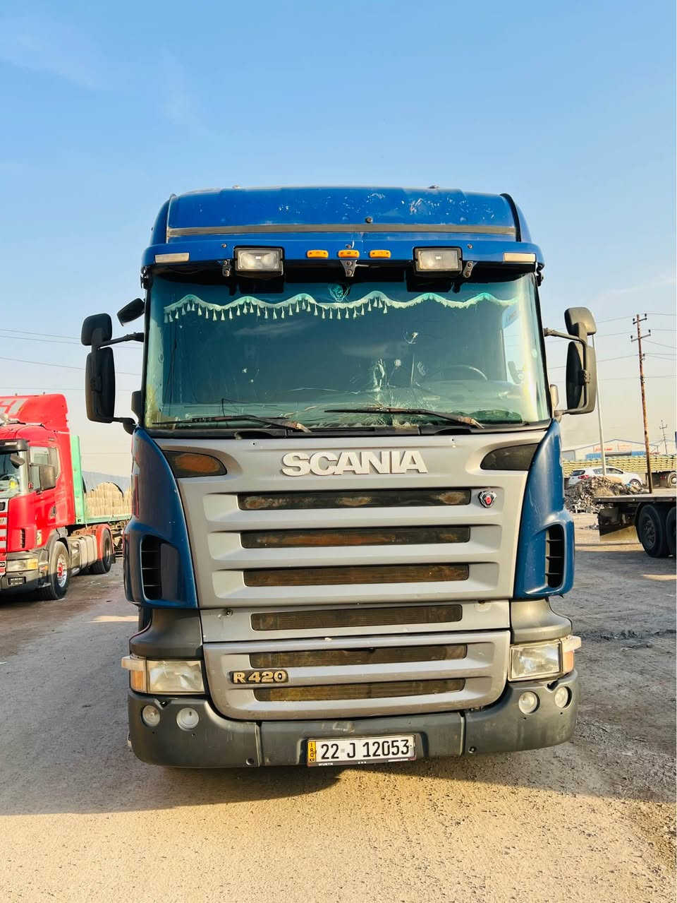 سكانيا موديل 2008 سياره جاهزه تخم تاير تبريد رتايدر سنكل امامي عربانه اربع محاور فلات سنويه وهزه جديد سياره بسمي جاهزه للاخير مكاني بغداد جسر ديالى الجرف للستفسار ‭٠٧٧٠ ٦٢٤ ٨٤١٦‬ ابو مصطفى اعتذر خاص مغلق تحياتي للجميع بغداد, العراق
