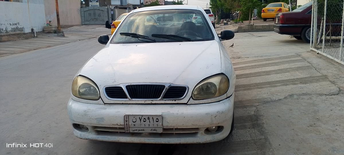 دايو لانوس 2000رقم بغداد مشروع وطنية باسمي سنويه جديد 2027  سياره جاهز ه كير محرك بشرط اي مصرف مابي تبريدشغال سعر 30ورقه ***********
