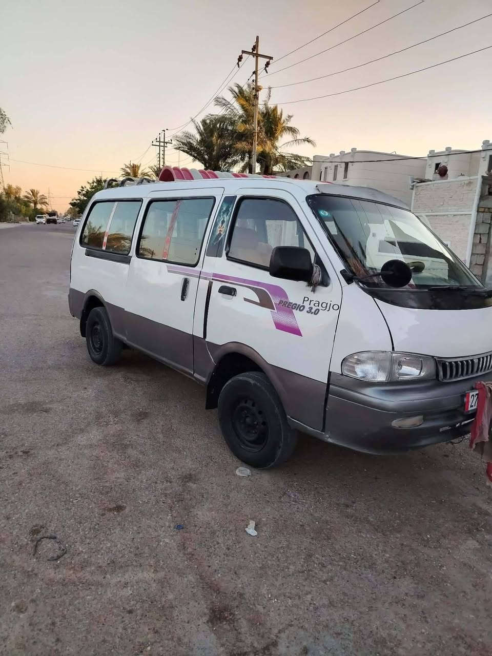 سلام عليكم  بريجو مديل 2001 كير مكينة اكسل دوشمة عامة مصبوغة جمالية قطرة معجون مابيها تحويل ثاني يوم   المكان ديالى خان بني سعد  مصفرة هيئة ومرور 
الرقم ***********

