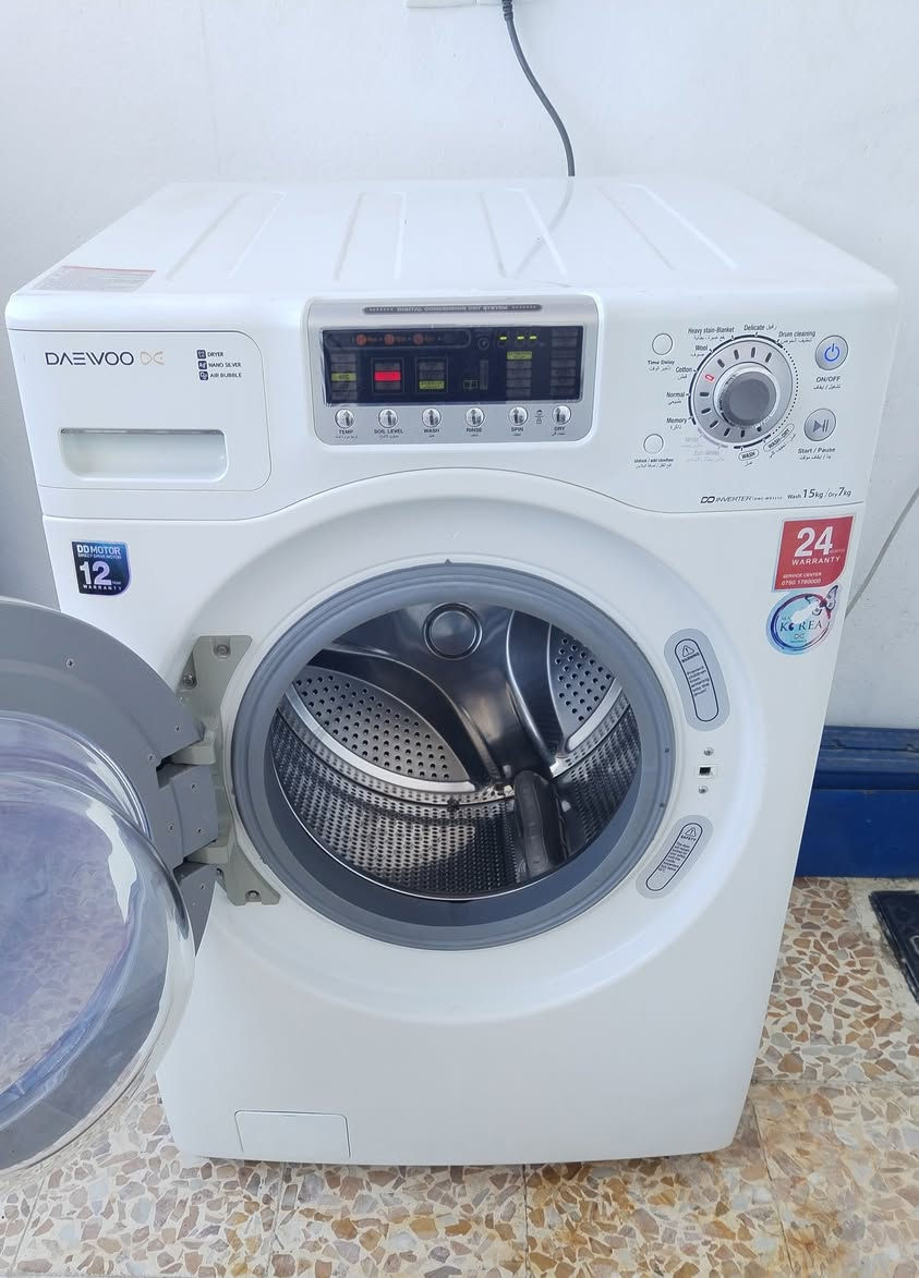 غسالة دايو
غسالة دايو 15 كيلو كوري اصلي بلادي وضع شركة العنوان موصل جانب الأيمن رجم حديد للاستفسار
***********
***********
