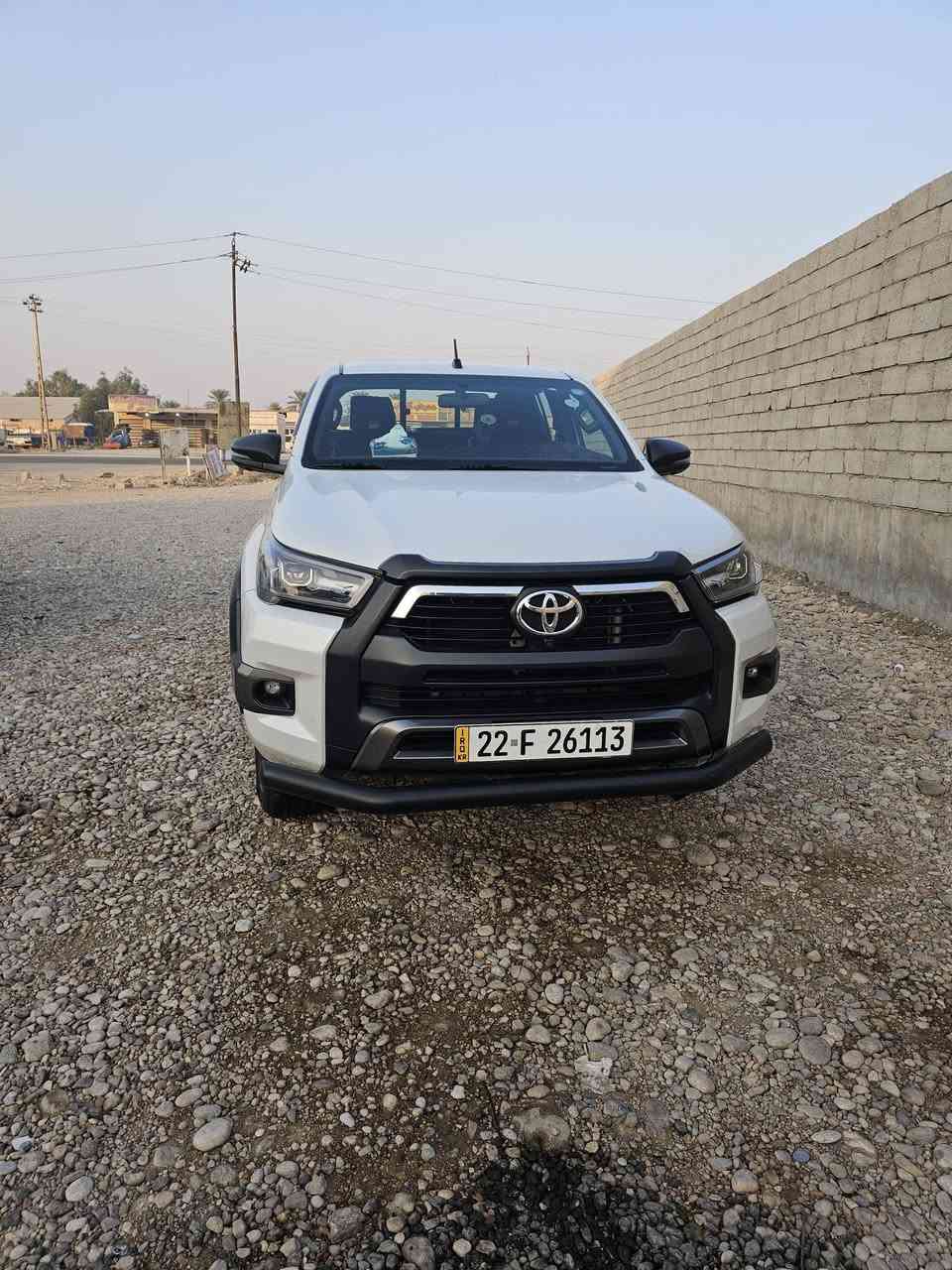 السلام عليكم ورحمه الله هايلوكس افنجر موديل ٢٣رقم اربيل كفاله عامه ماشة٦٢ السعر385$ مكان ديالى  *********** ابو عبدالرحمن
