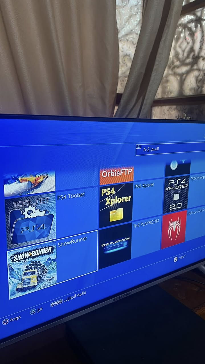 السلام عليكم
للبيع 
بليستيشن فور سلم مهكر
نسخة 1 تيرا
الملحقات:
كيبل hdmi - جوستك واحد - كيبل باور
يحتوي على هذه الالعاب :
GTA 5
God of war 3 remastered 
Spider man marvel 
FC 25
Mortal Combat 11
Need for Speed heat
Snow Runner (محاكي شاحنات)
Evil inside 
Call of duty modern warfare 3
Call of duty modern warfare 2
Call of duty black ops cold war
Bus simulator 21
تطبيق گيم باتو لتحميل الالعاب من داخل البلي 

نظام التهكير goldhen من دون فلاش
فقط الدخول للمتصفح والانتظار 5 ثواني
مكاني الناصرية 
سعره 300 وبي مجال بسيط
للتواصل ***********
واتساب
