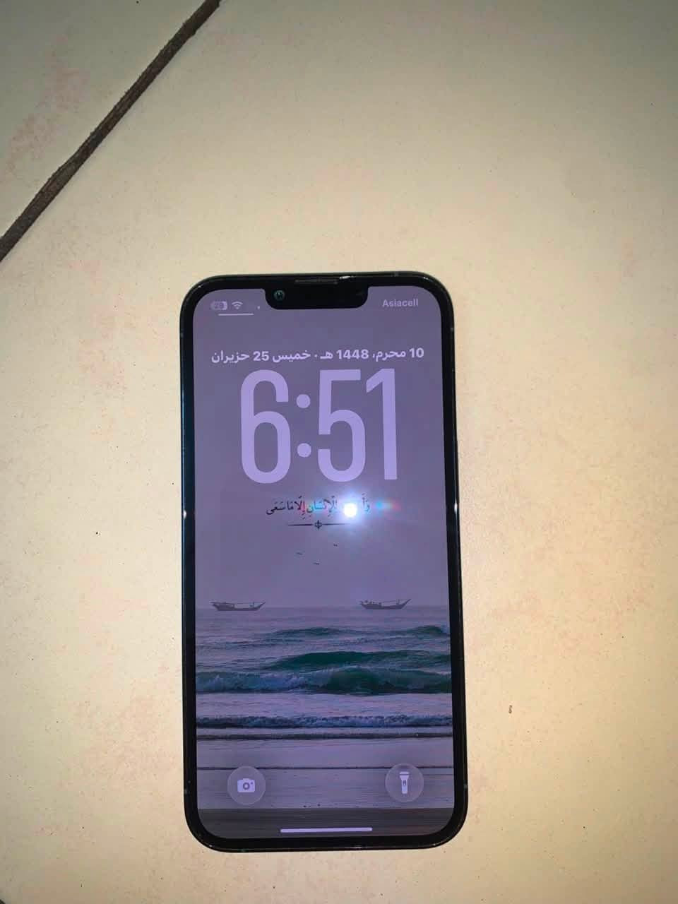 السلام عليكم IPHONE 13 PRO بدون ماكس فقط برو الجهاز نظافته 100‎%‎ كلشي ممبدل بي ولا مفتوح نهائيا نموذج M ذاكرة 128 بطاريته اشتريته 94 من الولد ولهسه 94 سعرة 525 وبي مجال رقم الهاتف ***********
