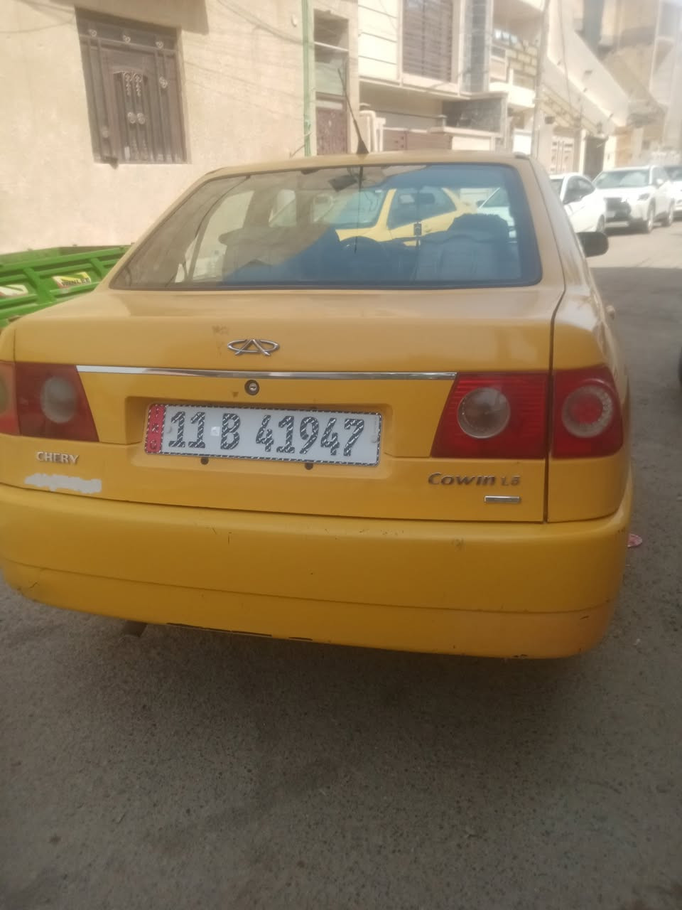 شيري موديل ٢٠١١ مكفول من كير مكينة محوره كير و مكينة كور له بيكاتشو اوتماتك وتبريدثلج  وبدون صبغ وتخم تايرو دواخل ابلاديه وسنويه لل٣٠ مصفر هيىه وغرامه سعر ٢٦المكان شهداء البياع شارع المضخة الاول *********** * ***********
