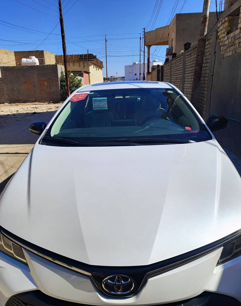 للبيع كورلا 2025  (ساز  ) خليجي  بانزين 
 
🚦رقم   اربيل ) 
كفاله عامه 
المواصفات…..🖍️
           🧭            ماشيه   11mالف

  اخت الزيرو

محرك 1800 بانزين
بصمه + دخول ذكي
 نظام الترحيب عند الاقتراب  
حساس استشعار عند الاقتراب
تبريد قطعتين 
نظام القيادة (سبورت + عادي)
كيجات ديجتل شاشه 
شاشه نفكيشن + كامره خلفيه 
 حساسات امامية+خلفية
مانع نزلاق

 شحن USP واير ليس 📲
اشاير مري 
مري شفط 
حساس اطار + حساس لايت عالي وناصي اوتو + حساس مطر 
تحكم سترين كامل 
 العنوان📍 الديوانية 
للستفسار ***********

