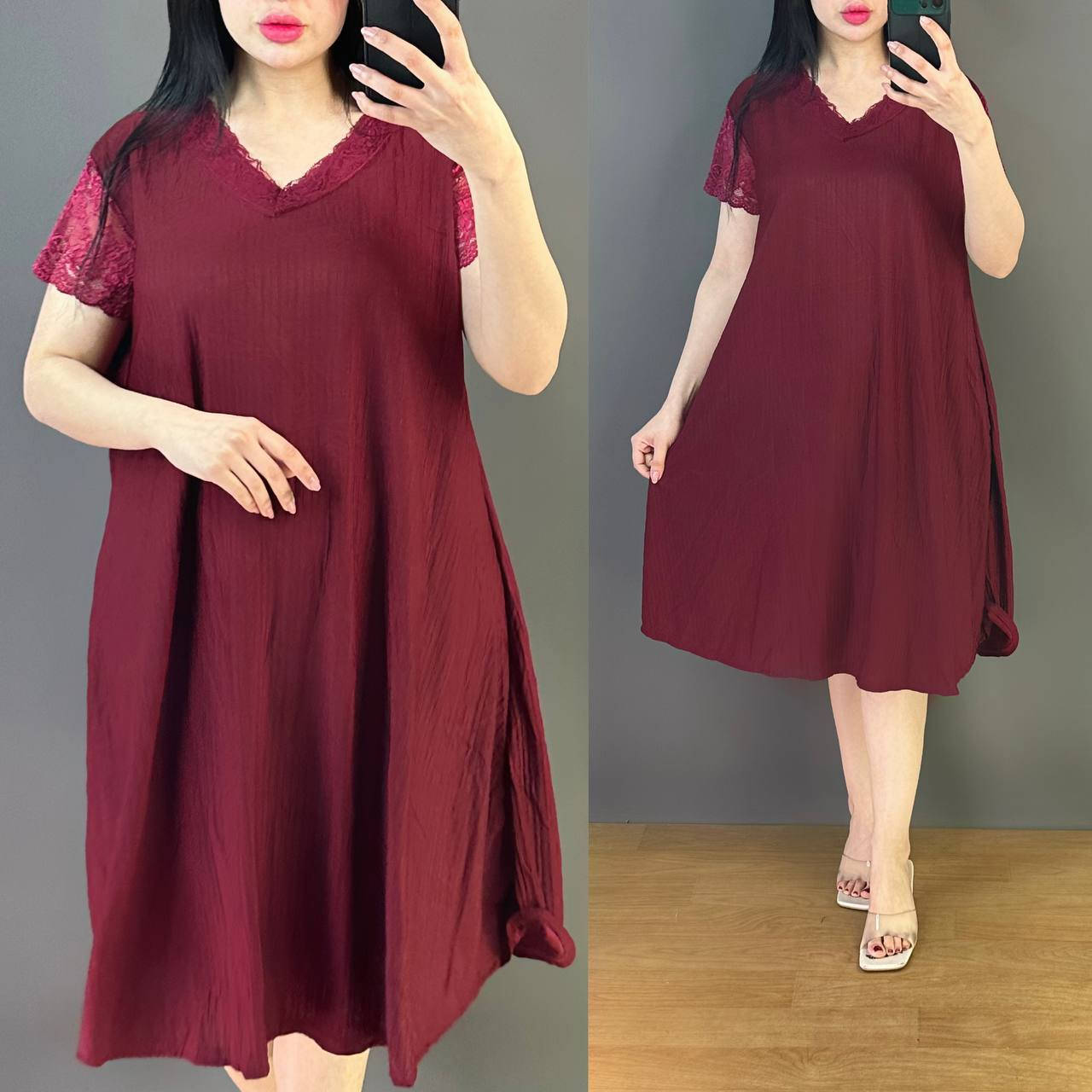 😍#جديدنا_وصل😍

شلحة  . نسائي  🥰 

#الخامايه_كريشه

القياس.   فري سايز 

السعر . الدرزن 45

سعر المفرد 7


**إذا كنت صاحب هذا الإعلان وتريد حذفه لأي سبب، رجاءا أرسل رسالة إلى الدعم الفني**