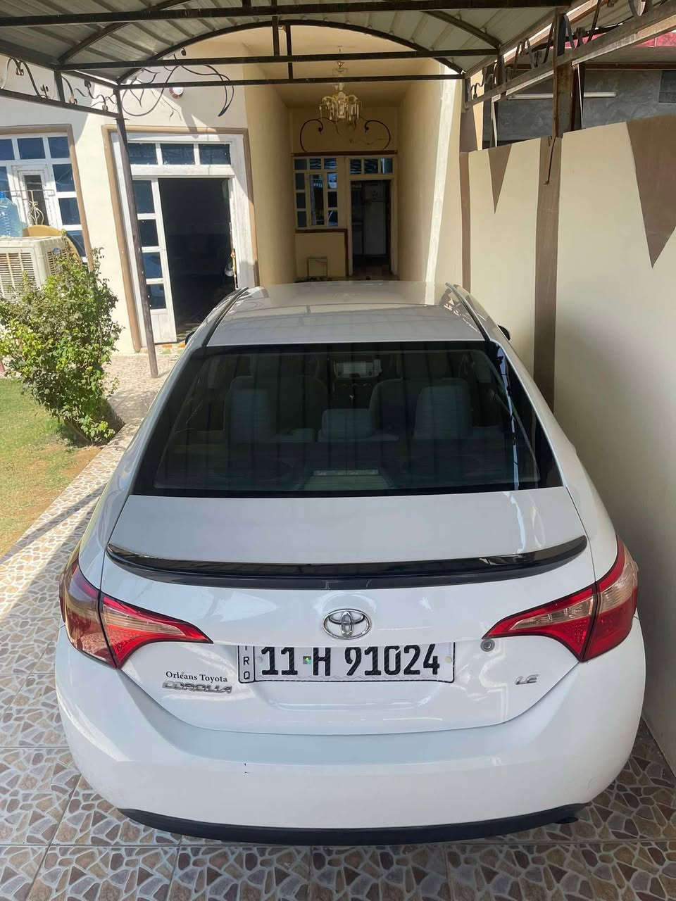 للبيع كورلا 19 رقم بغداد با اسمي
موصفات Le
وارد كندي 
ارضيه جلد 
كير محرك شرط 
صدر خلفي امامي نضيف 
طخم تاير جديد 
بيها 5 قطع صبغ بدون دواخل بدون ايرباك 
بيها إصبعين داخل بل جاملغ الأمامي 
ماشيه 190 km 
للاستفسار *********** 
ما متواجد عل فيس الشراي يتصل 
مكان السياره تكريت 
سعر 132 وبي مجال قليل
