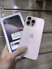 16 برو ماكس لون مميز ذاكرة 256 بطارية 90 مكفول كفالة عامة دبل سيم كارت...