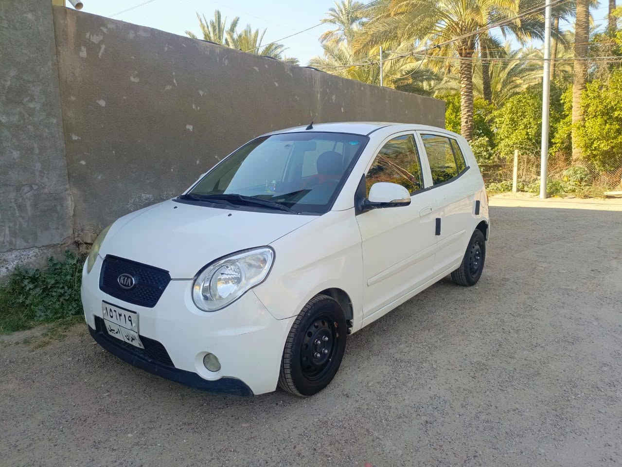 سلام عليكم
بيكانتو 2010
سياره جاهزه بدون نقص 
كلش حلوه 
كير ومحرك خير من 
تبريد ثلج 
صدر جديد 
بيه قطعتين صبغ 
سعر 63 وبيه مجال 
المكان بغداد العامرية 
‏‪***********‬‏
