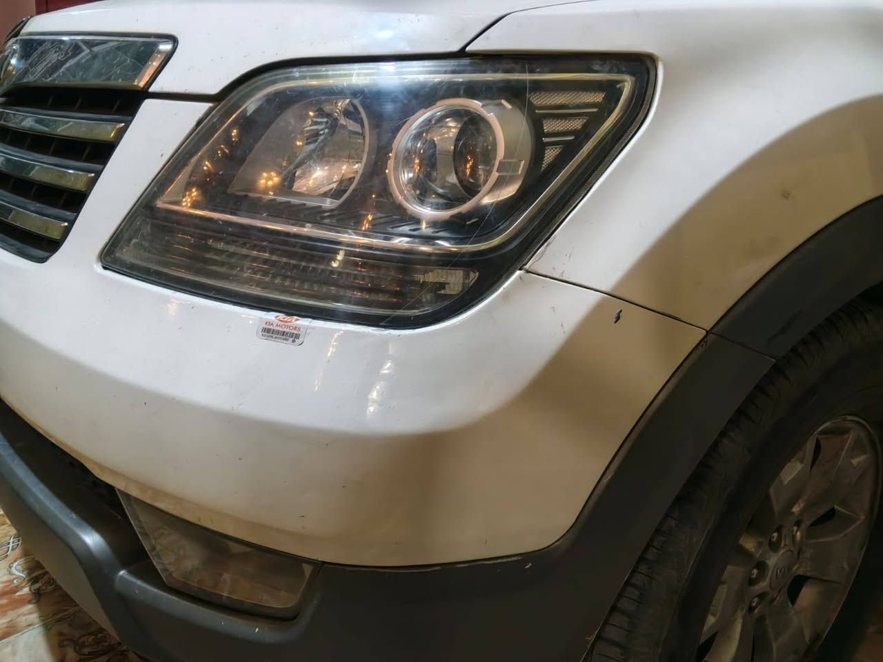 موهافي 2013 السعر ١٣٥ 
بيها صبغ بنيد وجاملوغ 
بيع فقط 

فتحة 

فورويل 

شاشة كبيره 

مقاعد جلد

جاهزة ١٠٠% 

 ديالى بعقوبة...رقم الهاتف  ***********
