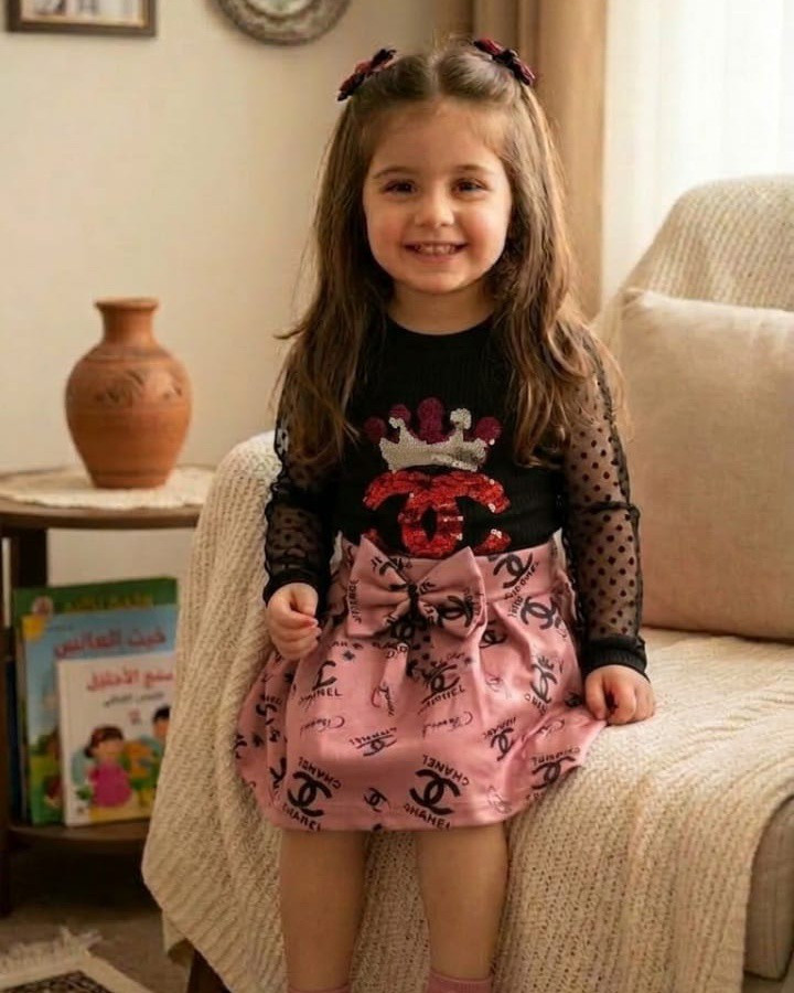 يا جمالو! شوفوا هالأناقة لجميلاتنا الصغار 👸✨
​طقم "التاج والفيونكة" وصل بألوانه الجديدة. القطعة اللي تخلي بنوتك هي نجمة المكان. القماش مريح والتصميم قمة في الذوق.
​📍 مكاننا: ديالى - جلولاء.
🚛 التوصيل: موجود لكل المحافظات، ولزبائننا داخل جلولاء التوصيل هدية (مجاني).. تدللون يا أهل الخير!
​للتواصل وتساب أو اتصال: ***********
