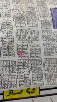 قطعة ارض مساحة 300 متر رقمها 7796 ، سعرها 35 ، بأسمي وبدون دلال . 0771...
