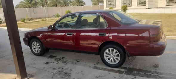 كامري موديل ٩٦ كامله من كولشي مناقصه برغري رايده ٦٠ وبيه مجال مال جناي والله وهاذه رقم صاحبه *********** ملاحظه بدون اي ضربه وارد أمريكي ليبول واحد مصبوغه عام
