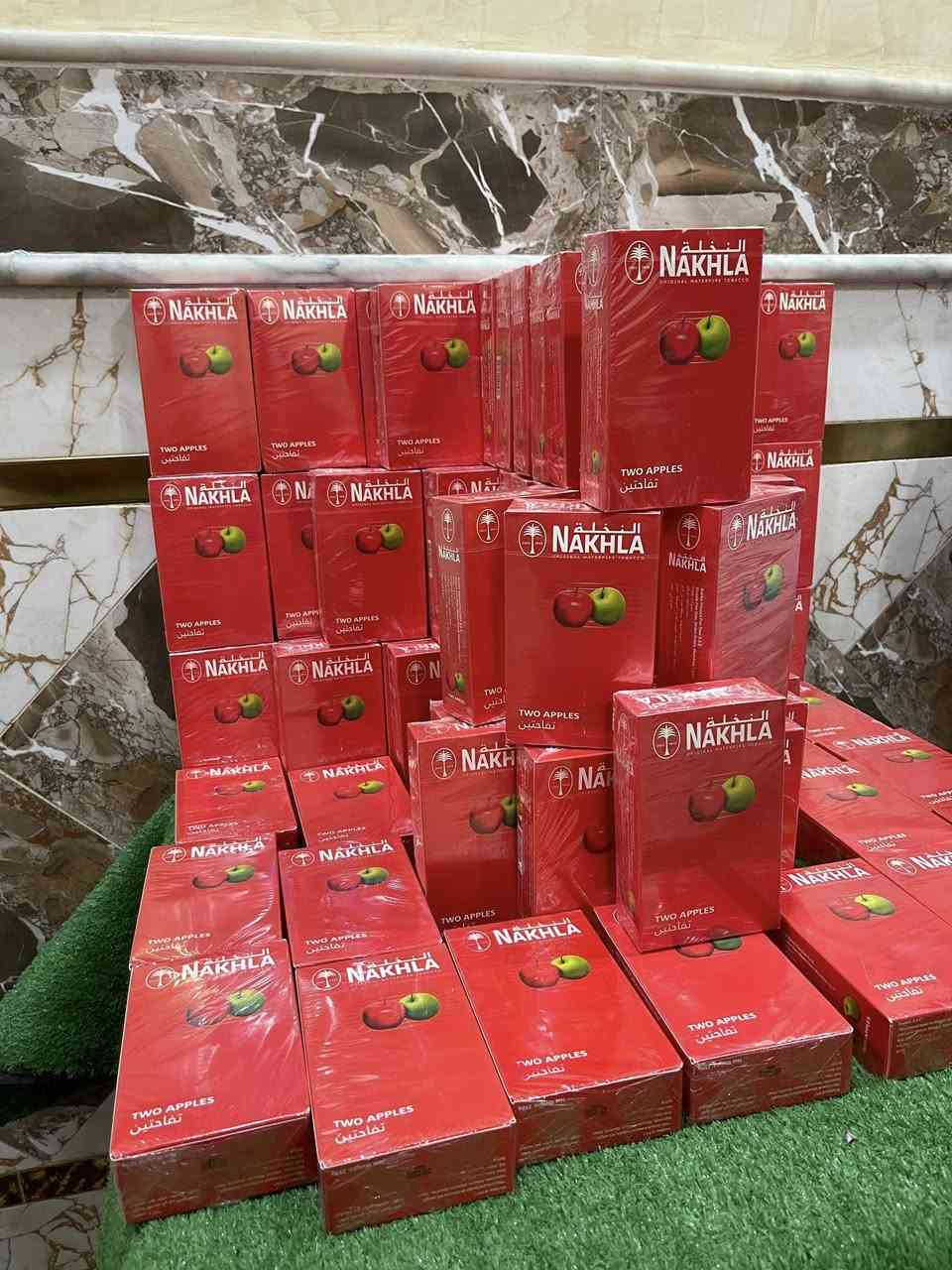 متوفر معسل النخلة الاصلي شرط الجودة و الضمان
للطب واتساب او الاتصال على الرقم *********** اقل كمية للطلب هي واحد كارتون توصيل لكل العراق مجاناً
