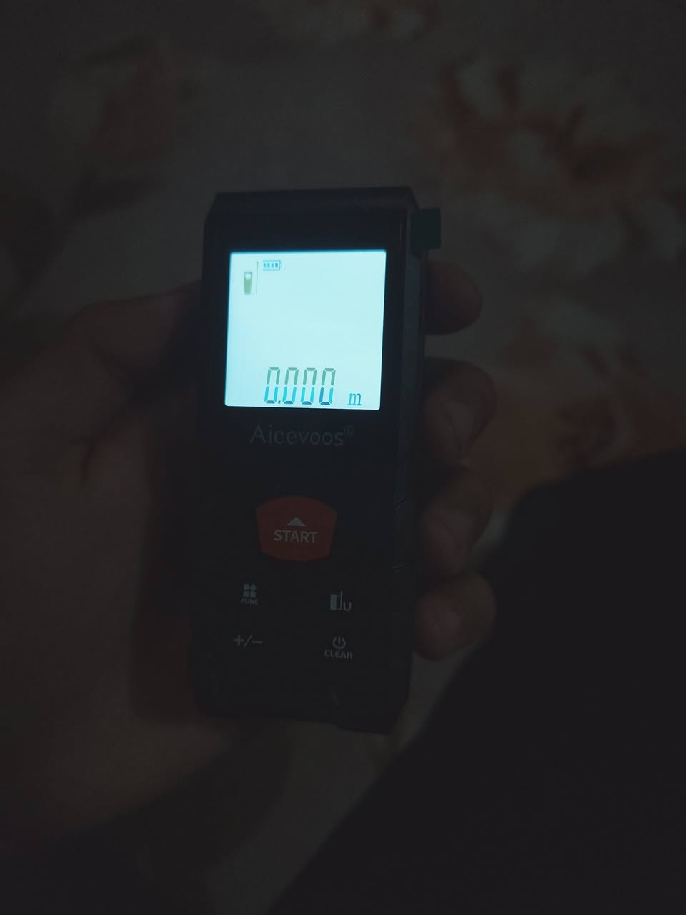 جهاز قياس المسافات: يقيس الأبعاد بدقة وسرعة
حساب المساحة والحجم: حساب مساحة الغرف (المتر المربع) أو الحجم (المتر المكعب).
شاشة: تعرض القراءات بوضوح وتخزن القياسات الأخيرة.
السعر 20 الف


**إذا كنت صاحب هذا الإعلان وتريد حذفه لأي سبب، رجاءا أرسل رسالة إلى الدعم الفني**