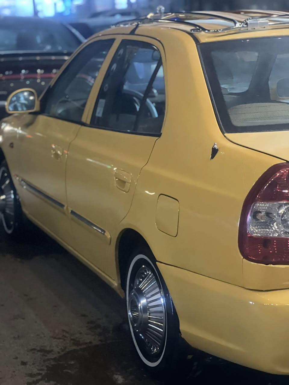 سلام عليكم هونداي فيرنا معيوده بلاديه 14 مكينه تبخير صدر امامي خلفي جديد دوشمه عام تايرات جدات باتري جديد جدات شاشه سياره مال جناي مكاني بغداد  حي اور***********
