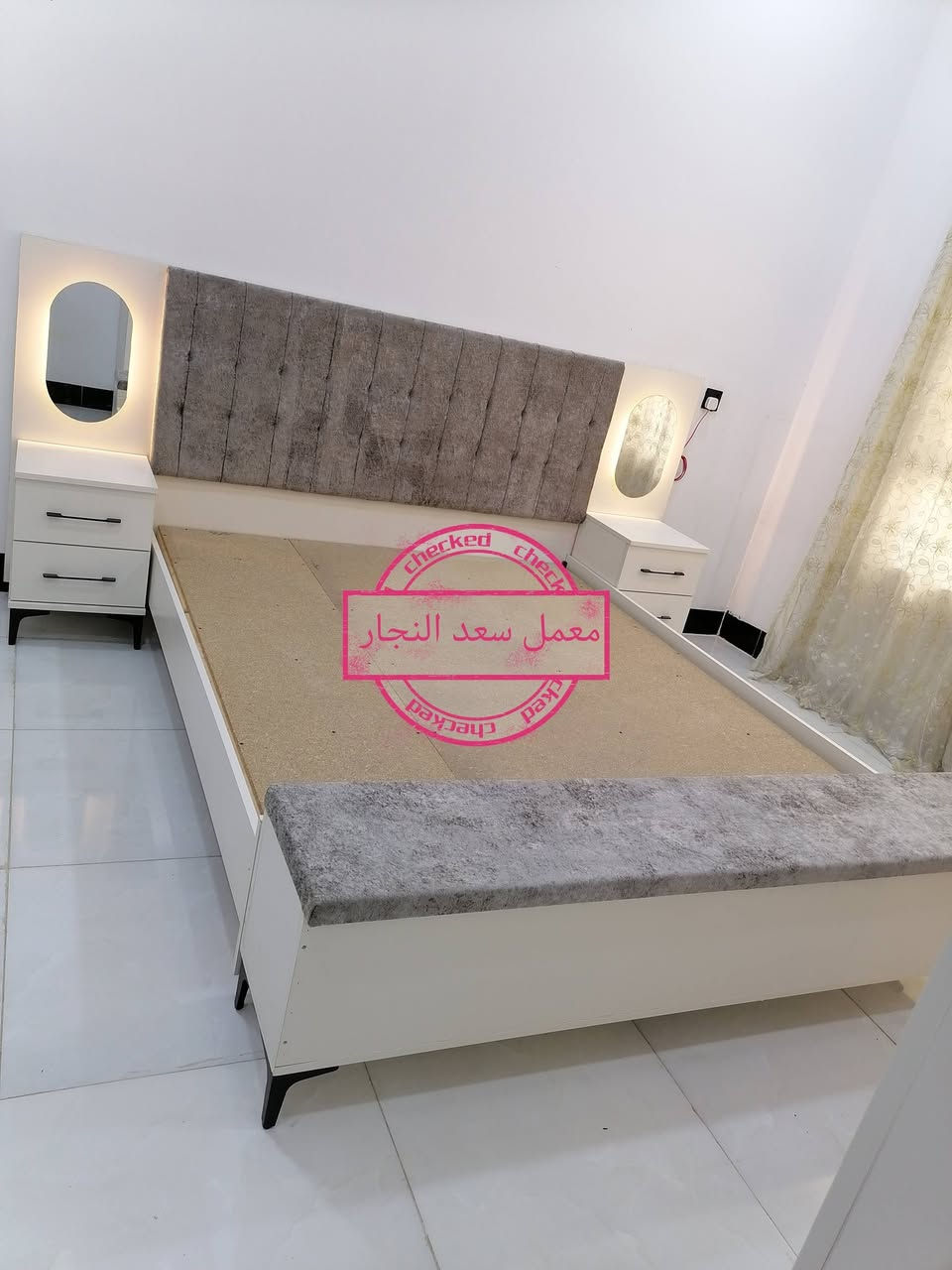 ويستمر المشوار وياكم ✋🏼🪵🔨

"تفصال غرفة نوم تركي خصوصي جاهز للتسليم."
يتوفر لدينا تفصال غرف نوم كاونترات مطابخ تركي 
"غرفة نوم جاهزة.. حسب ذوق الزبون."
معمل سعد النجار العنوان كركوك نهاية شركة الطارق للإستفسار ***********
#نجارة_عراقية #تفصال_حسب_الطلب #معمل_نجارة #خشب_صاج. خشب تركي
