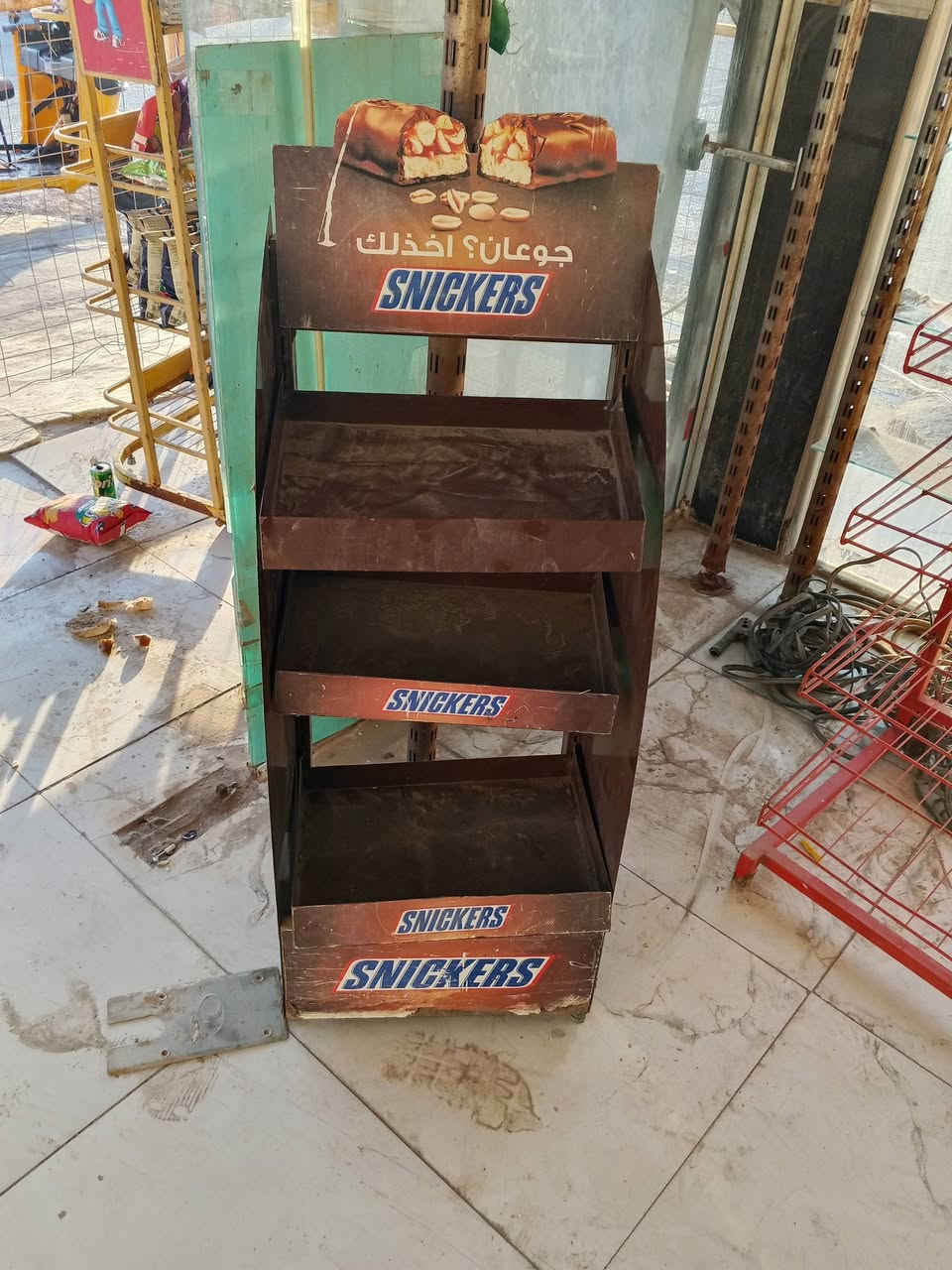 عارضه عاموديه سعرها 200
سله جبس كبيره سعرها 35 

سله جبس صغيره سعرها 20 

عارض اسنكرز حديد سعرها 20 

مكاني بغداد البياع الشهداء شارع المضخه 

***********
