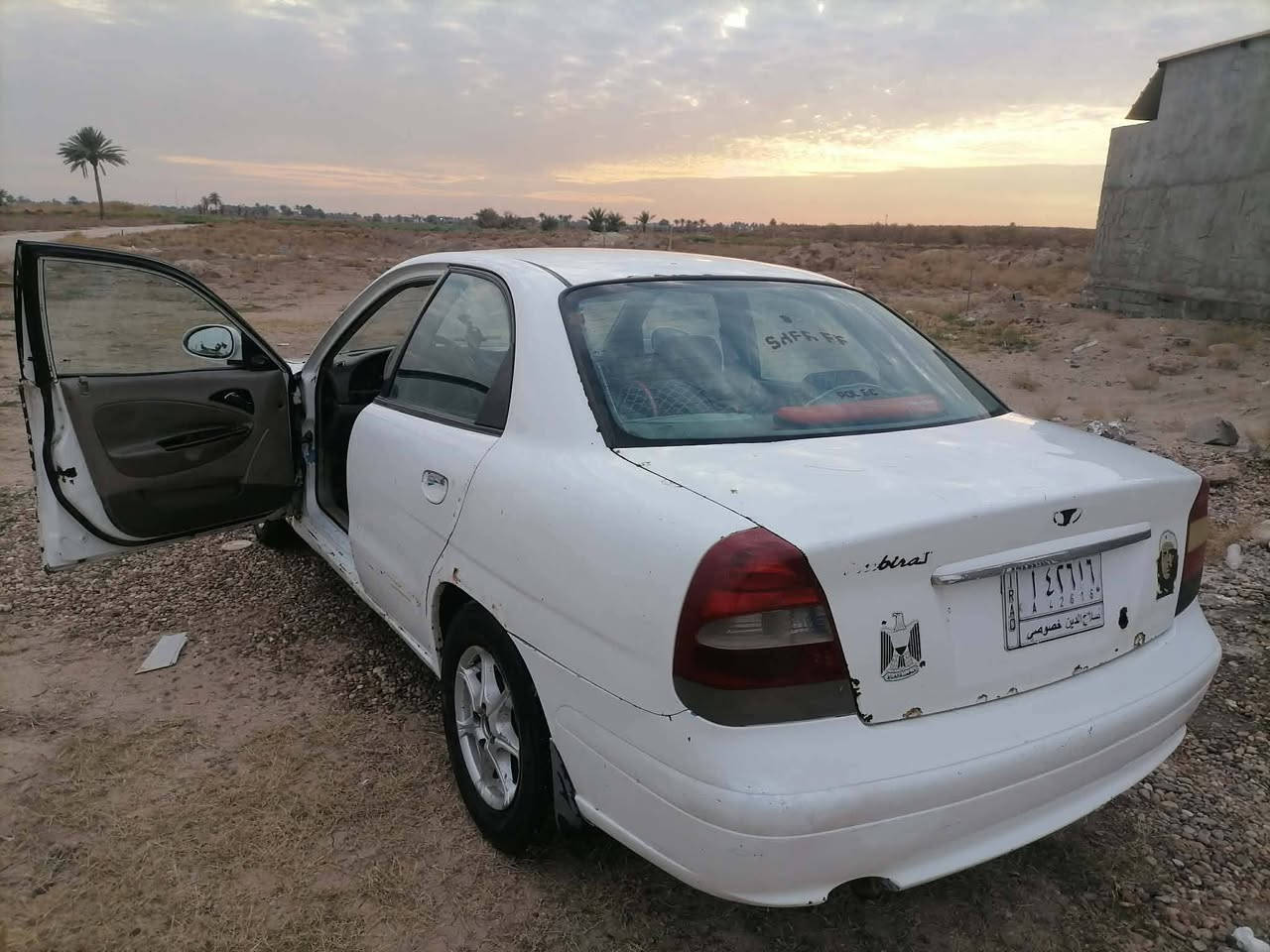 سلام عليكم شلونكم شباب دايو نوبيرا موديل 1999رقم صلاح الدين تحويل مباشر سنويه 2028 كير اوتو محرك بي خيط تبخير صدر امامي خلفي 80بل 100 مكلف بنشر اي ستفسار عل رقم *********** مكان فلوجه سعر 18 وبيه مجال
