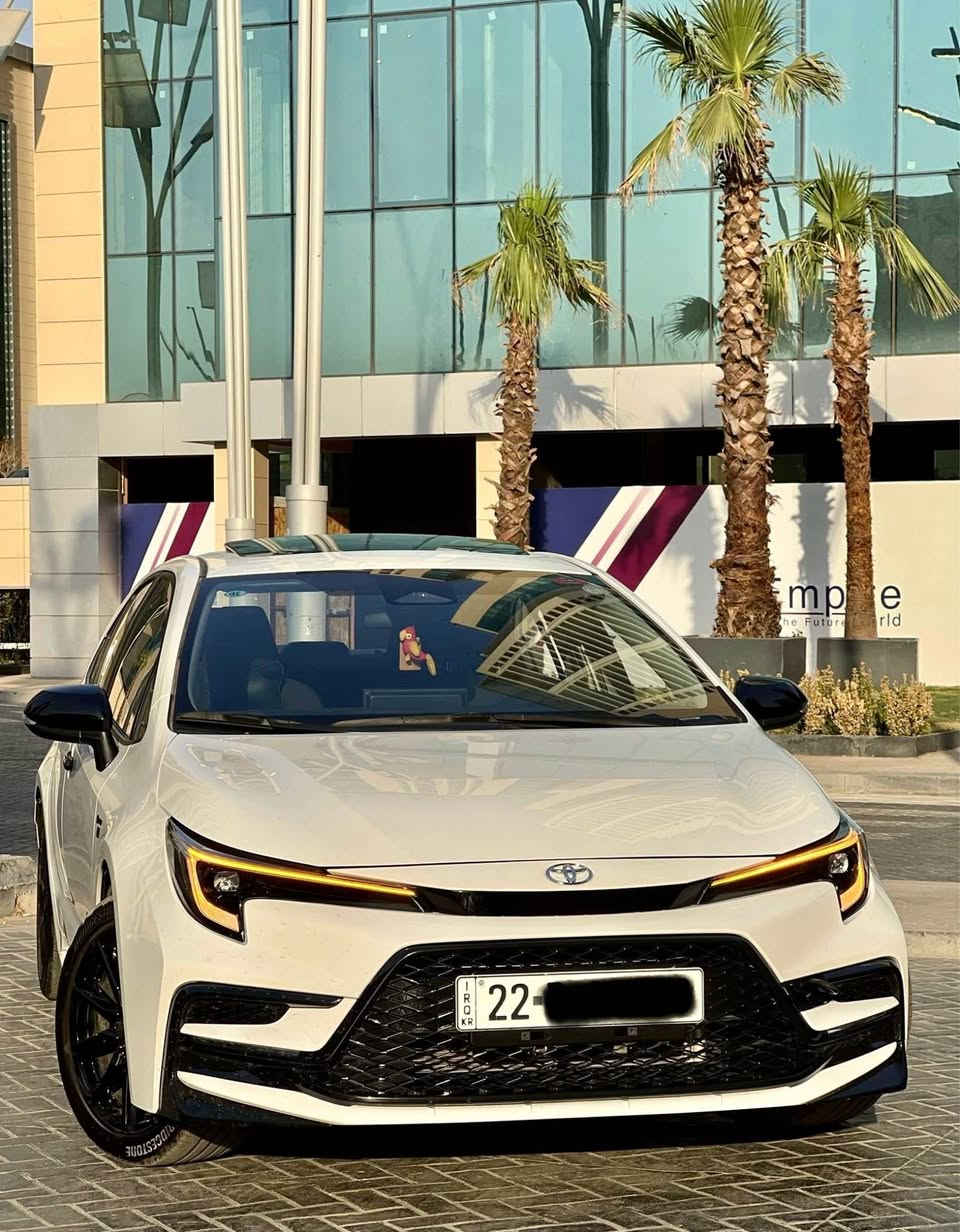 النوع : تويوتا كورلا سبورت بلاك اديشن
سنة الصنع : 2024
المحرك: 4 سلندر 
الموصفات :  مواصفات S BLACK TOP 
ناقل الحركة : AUTOMATIC
نوع الوقود.: بنزين + هايبرد 
الضرر : مكفولة كفالة عامه 
عدد الاميال : 27 الف كم 
العنوان: اربيل 

للأستفسار : *********** / *********** أربيل, العراق
