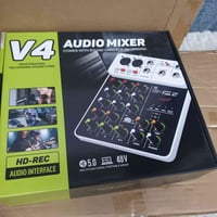 ميكسر V4 • ٤ قنوات • فانتوم ٤٨ فولت