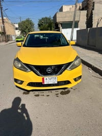 نيسان سنترا مديل ١٩ امريكي سياره جاهزه من كلشي بيها قطعتين صبغ ضربتها ...