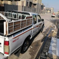 نيسان 2007 مال مزاد السياره مكفوله من الضربه مصبوغه عام للجماليه قرصها...