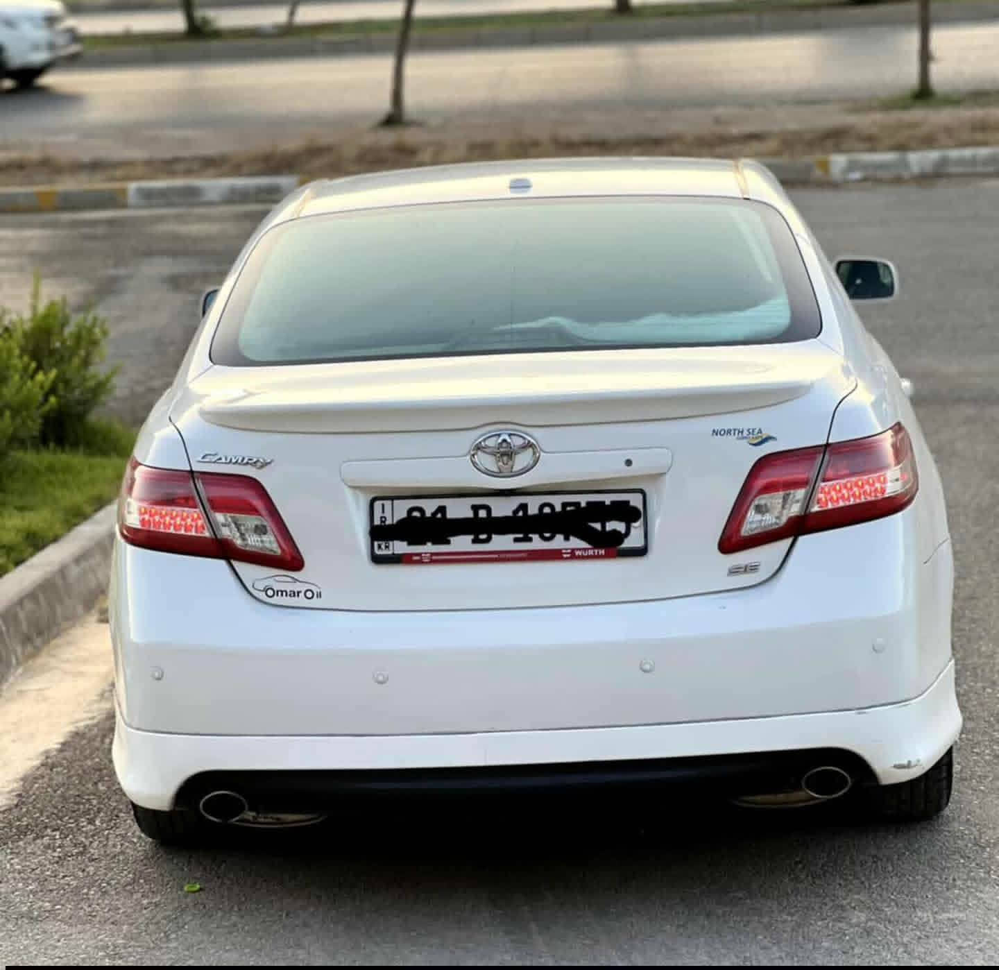 کامری se
کەندی  

2011

گێرو مەکینە بێ عەیب

180 هەزار ڕۆشتوە

ڕەقم تازە 

سەنەوی بەناوخومەوەتا تازە تا2027

سبوغ نیە 3 دانە تعدیل بارد هەیە

بێ عەیب بێ فەسەرف 
سعر 133
ژ.م***********

ڕەقم سلێمانی كركوك, العراق
