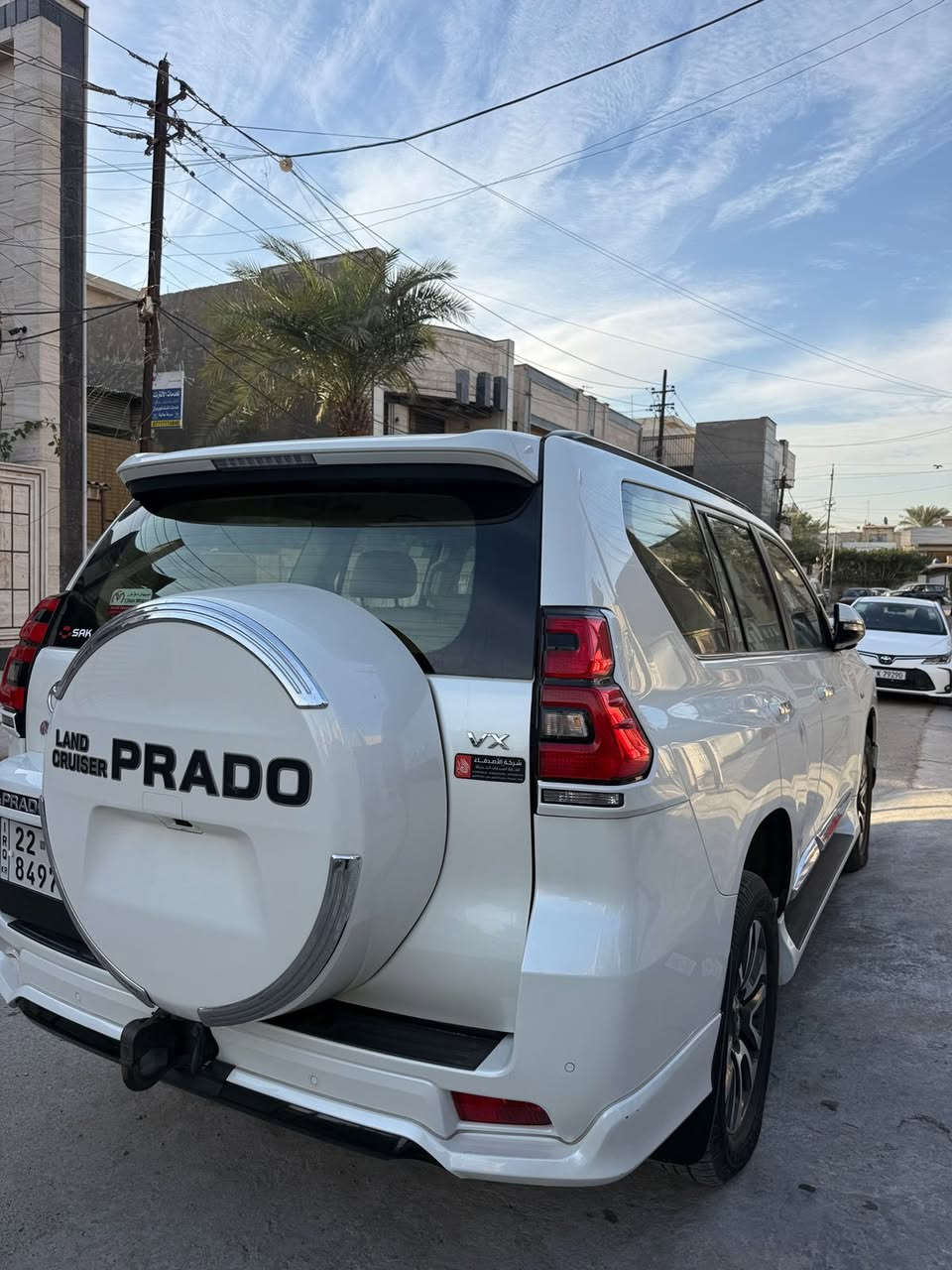 برادو 2023
خليجي
 مكفوله  ما عده pdr على كد اصبع في الجاملغ ايمن الامامي 
مواصفات معروفه Vx باب ثاني
ماشيه 90 الف
شركة جيهان 
مكان بغداد البلديات
رقم اربيل
السعر 482
0773 520 0544
