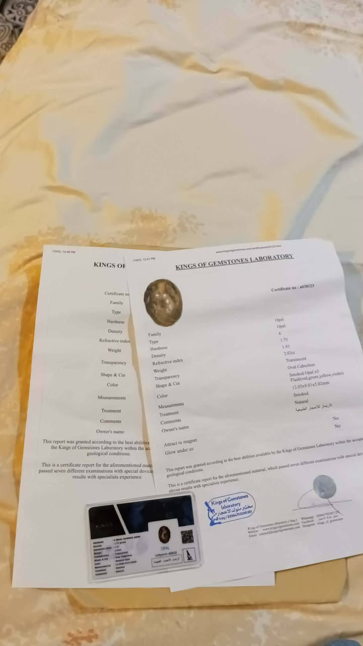 للبيع حجر اوبال اثيوبي السعر 70 الف مع الشهادة ،
مكاني النجف


**إذا كنت صاحب هذا الإعلان وتريد حذفه لأي سبب، رجاءا أرسل رسالة إلى الدعم الفني**