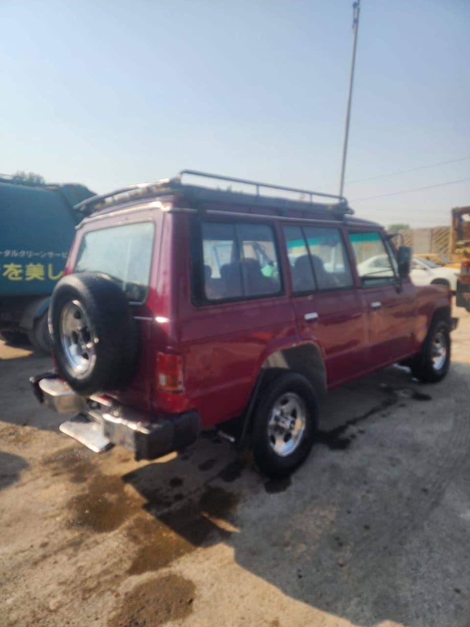 سلام عليكم باجيرو موديل 88 رقم انكليزي مشروع وطني السعر 33 بسمي تحويل ثاني يوم الهاتف *********** مكينه 2500 ففتي جديده المكان بغداد مدينة الصدر
