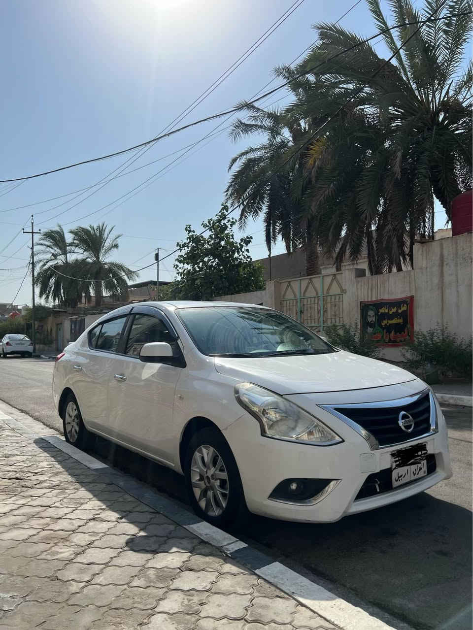 سلام عليكم للبيع نيسان صني هندي2021  سنويه قبل شهر نتهت كفاله عامه عدا خسفتين زغار بل باب شوف العين جاهزه من كلشي تخم تاير حداديه تبريد زنون ودوشمه ترايك لربيل عنواني البصره ابو الخصيب السعر ب88وبيه مجال للشراي يتصل *********** البصرة, العراق
