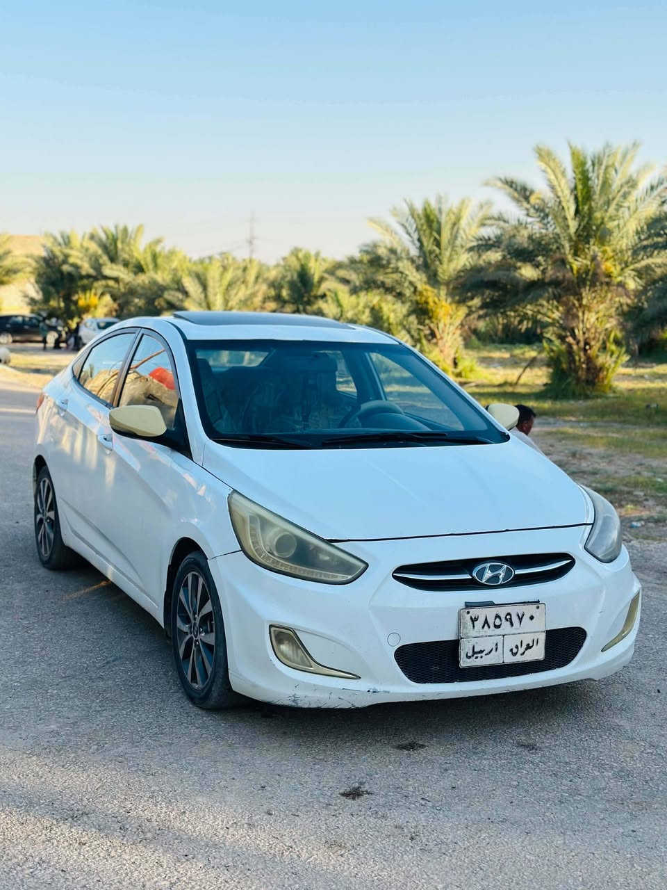 اكسنت 2016 خليجي مكينه 1600 قطرتين دوش. 
فول مواصفات للاخير فتحه حساسات ميري شفط 
رقم اربيل الماني تريد تحويل تريد وكاله ثاني يوم. 
بيها مكانات فقط بدون ضربه بدون دواخل شرط. 
سياره جديده وجاهزه من كلشي مال جناي ما بيها نقص. 
(السعر 88وبيها مجال للشراي)  العنوان بابل القاسم. 
....
(( ***********. ))
