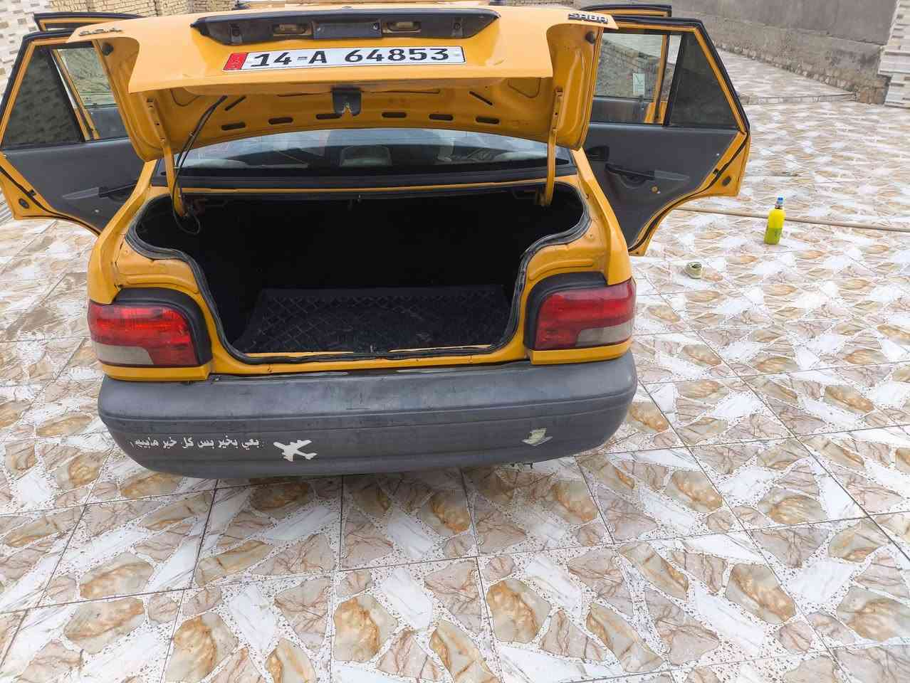 سايبا 18 نظافه دوشمه كير محرك حداديه تخم ويل تخم تاير بسمي مداور ثاني يوم مصفره من كلشي سنويه لل 30 نقصه شغلات بسيطه مكان السياره سماوه السعر 40 *********** اد
