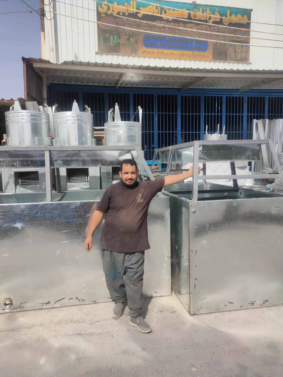 شلالت مولدات الثقيل 2مليم تخفيضات معمل حسين الجبوري النجف الاشرف ***********
*********** النجف, العراق
