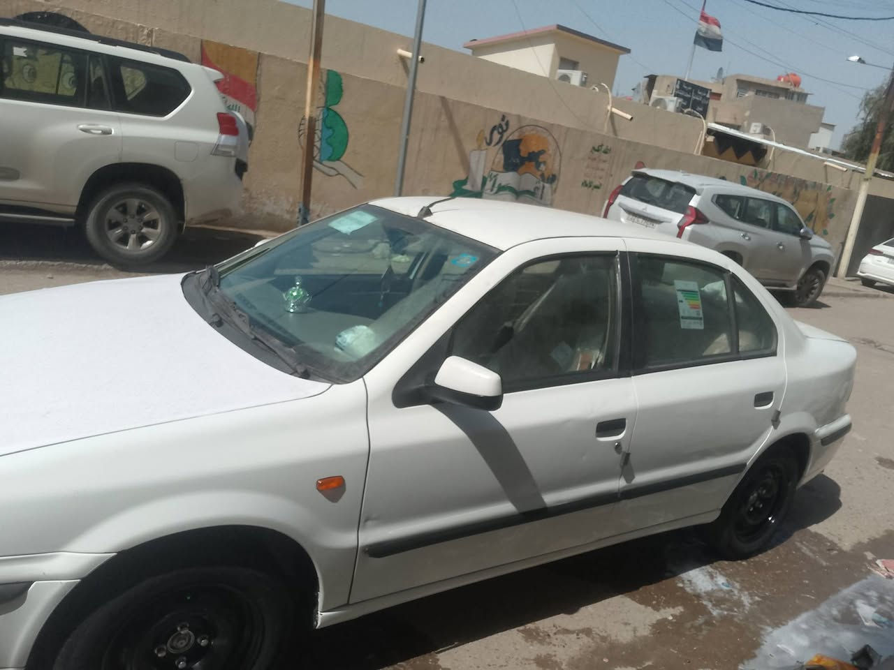 سلام عليكم سمند البيع موديل 13بسمي رقم بغداد كير مكينه تبريد مدوشمه كشنات ورضيه  تخم تاير سياره خير من الله كشر مكغوله عده جاملغ امامي صفحت سائق  صبغ فقط مكاني بغداد المشتل رقم تلفوني ***********سعر 48وبيها مجال
