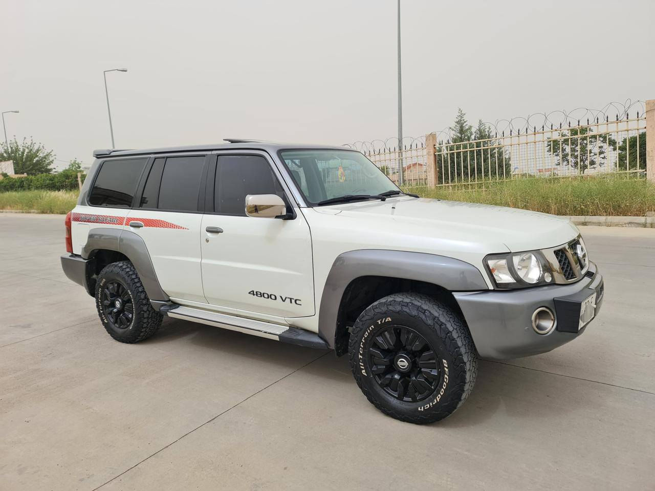 نیسان پاترۆڵ  2018  بیلاد سوپەر سەفاری
 وینج و  دیفلوک وسڵایت 
و کوشن جلد و کارەبا 
140 هەزار ڕۆشتووە
 تایەی bf goodrich 
گێڕو مەکینە و ئەکسلی بەشەرتی نەکراوە

سعر : لە کۆمێنت داوای بکە ڕاستەوخۆ بۆت دێت 🤖

 و بێ خەلەلی ١ بست سارد دەرگای سایەق
 و ١ بست بۆیاخ دەرگای سەکن 

ژمارەی خاوەنەکەی 
*********** 
وەتسئاپ 
شوێن سلێمانی
