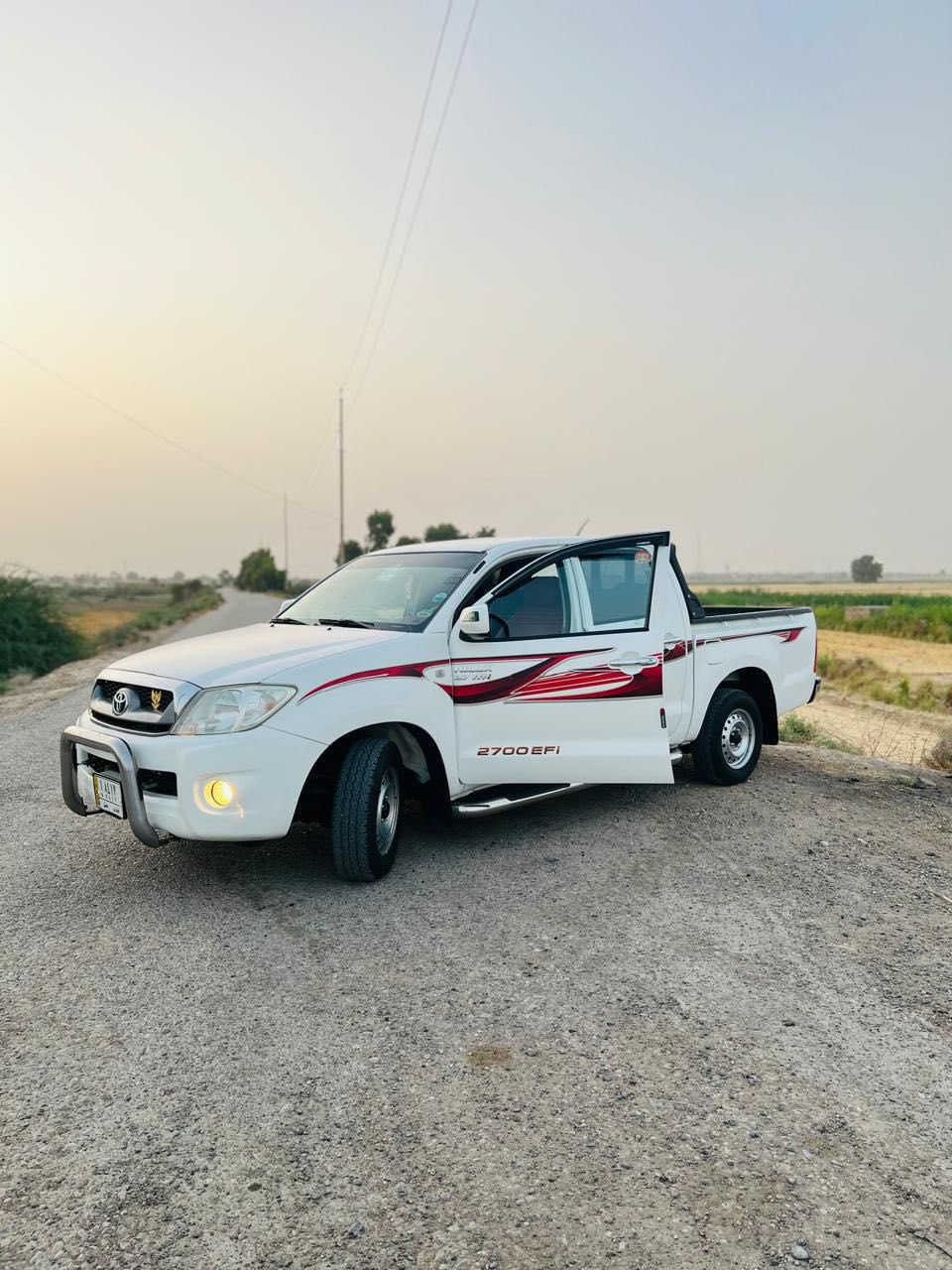 🔹للبيع 🔴
🔹هايلوكس 2010 اوتماتيك سعودي🇸🇦

🔹شاصي 12 ⛓️

🔹السيارة كفالة على وضع الشركة 📦

🔹نزلت من الساحبة گبل على ايدنا 🥇

🔹السبير المقدس مامشتم الهوا🛞✨

🔹گير محرك كفالة💥

🔹السيارة كسر كارتون ✅

🔹***********
