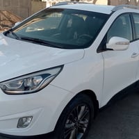توسان موديل ٢٠١٥ بيه بارد في الجنطه مع تبديل جاملغ الامامي جه السايق ا...