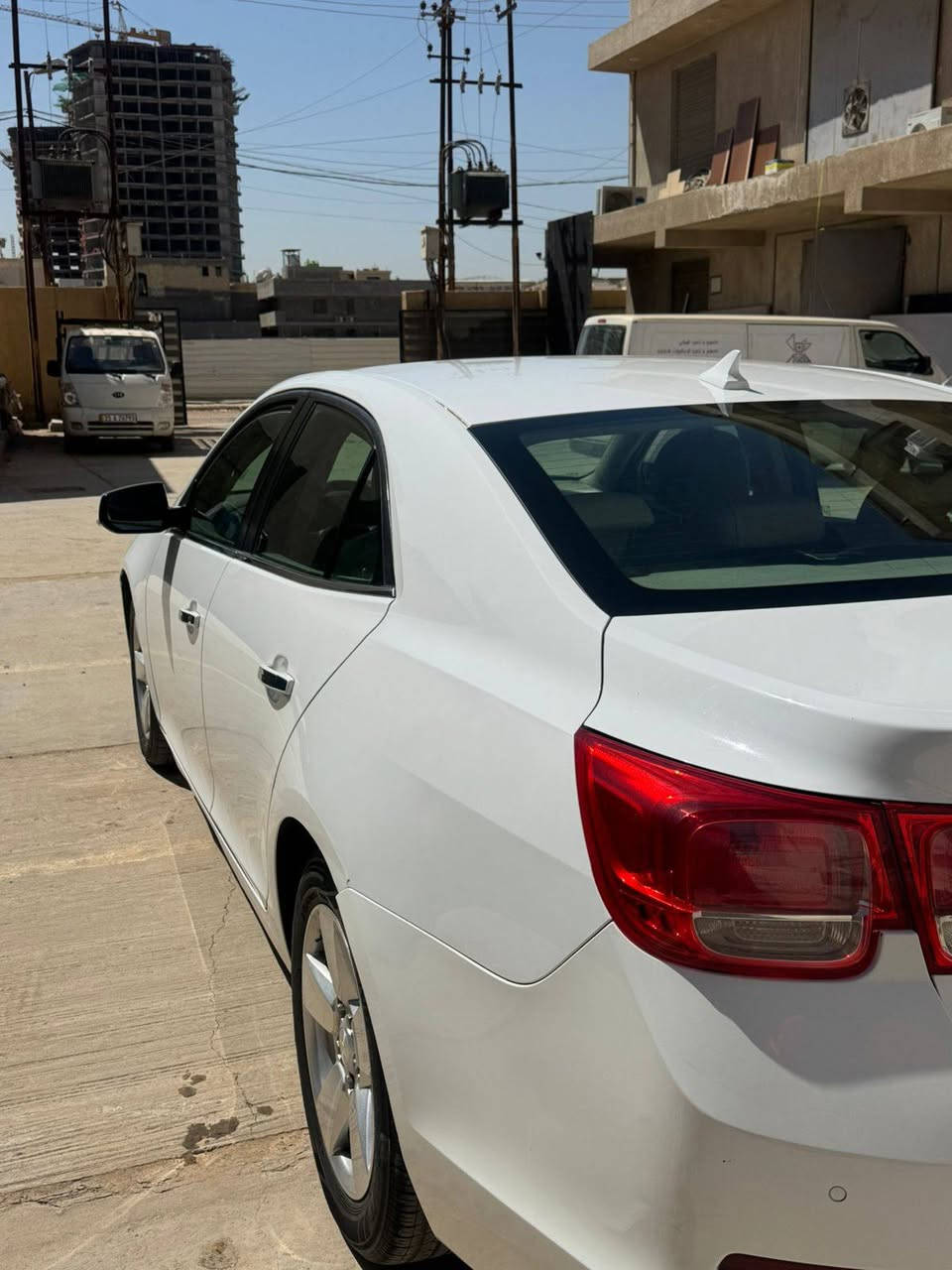 السلام عليكم للبيع ماليبو موديل ٢٠١٣
خليجي فول موصفات مكينة ٢٤٠٠

بيهة صبغ بين البابتين صفحت السايق اثر طخة 

مابيهة نقص 

السعر ٨٣ ورقة


**إذا كنت صاحب هذا الإعلان وتريد حذفه لأي سبب، رجاءا أرسل رسالة إلى الدعم الفني**