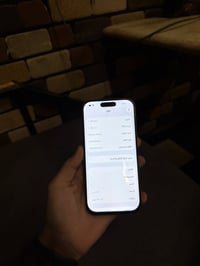 16 pro فقط ذاكرة 256 بطارية 98 عربي شرق اوسط   مبدل شاشة والكاميرا تقر...