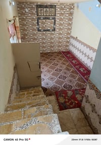 بيت للأيجار غرفتين صالة وصحيات داخلية ومطبخ خارجي مساحة 190 متر ايجاره...
