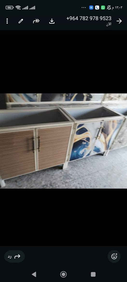 مطبخ أحلامك بتفصال دقيق وجودة عالية! 💎نقدم لكم كاونتر  بمواصفات متينة وتصميم عصري:✅ القياس الكلي: جداري (أرضي) 1.8 متر + ملحق علوي 1.8 متر.✅ السنك: حوض غسل بطول 1 متر بتصميم عملي.✅ السطح: مرمر طبيعي/صناعي (حسب الطلب) يضيف فخامة وقوة تحمل.✅ التفاصيل: استغلال مثالي للمساحات مع إكسسوارات درجة أولى📞 للحجز والاستفسار: *********** واتساب السعر 250 الف فقط السعر شامل المرمر

