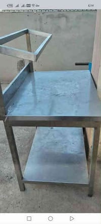 شوايه 6 شياش • ميز ستيل • موصل حي الاخاء