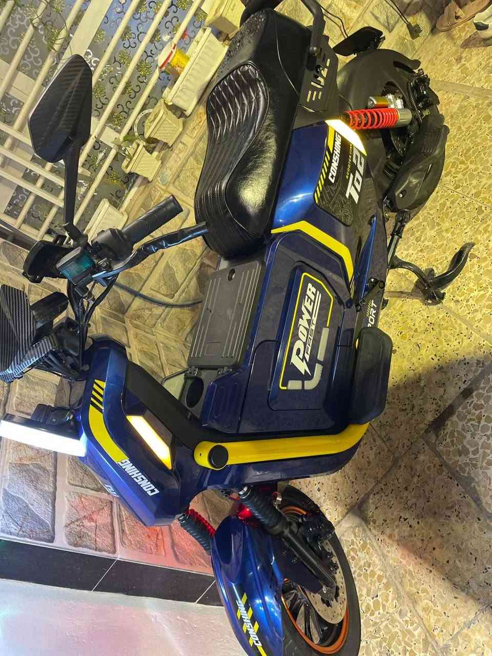 السلام عليكم  دراجه شحن موديل 2026الدراجه شرط بلكارتون استخدام قليل كلهه عله وضع الشركه عارضهه 600 مكاني بغداد ***********
