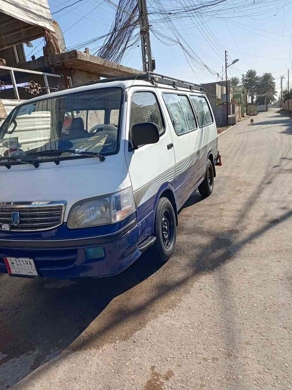 سياره جمبي 2014 مكينه ثري واي كير ومحرك خير من الله 
مصفره هيئة وغرامات
السعر 75 ورقة
مكان السيارة بغداد
