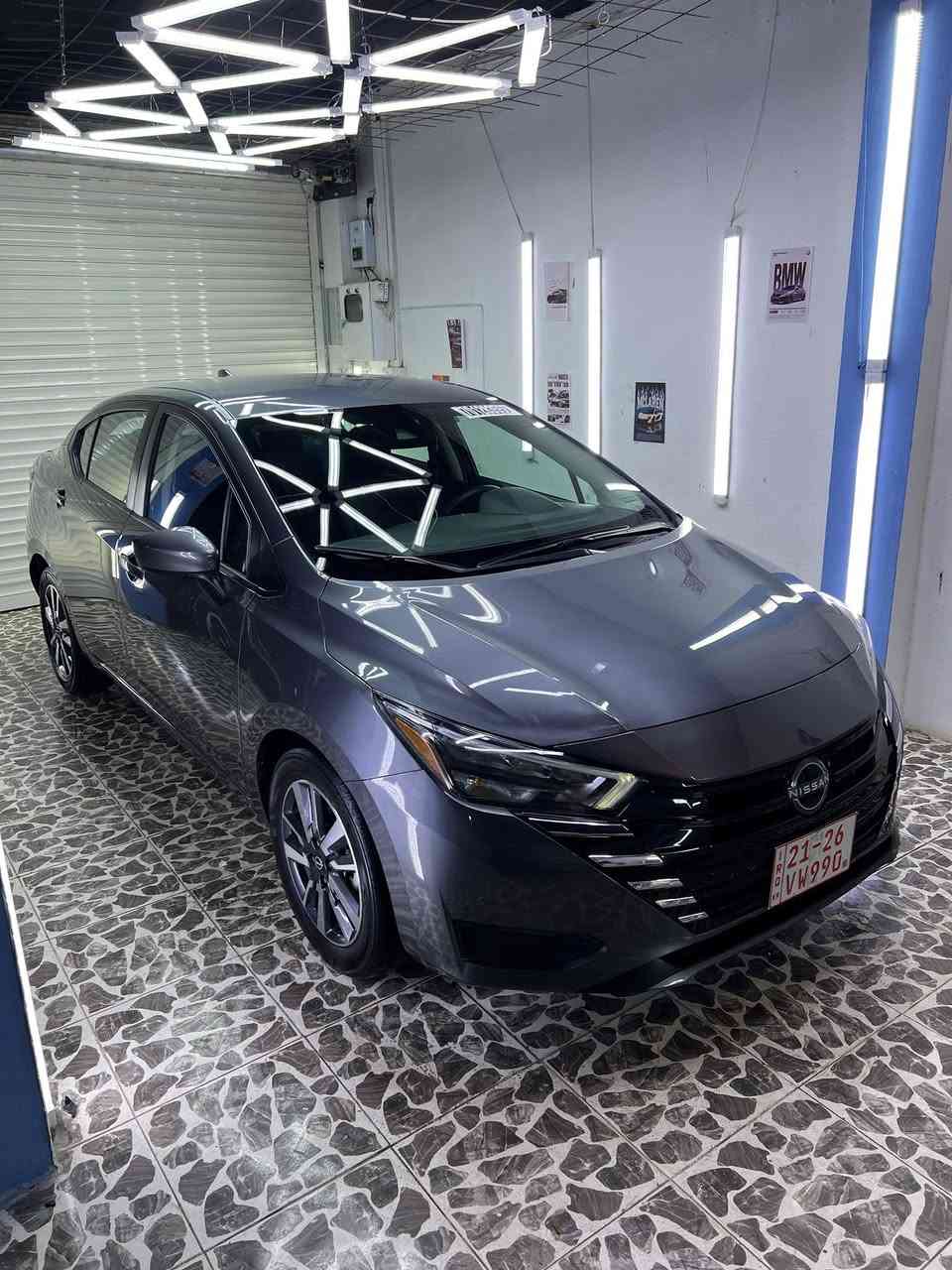 سلام عليكم للبيع نيسان فيرسا 2025 SV
ضررها موضح بلصوره
يترقم محافظات شماليه
ولاستفتسار ***********
مكان سياره كركوك وتحياتي 
ماشيه 14 ميل فقط
