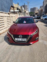 نيسان التما موديل 2020 وارد امريكي سيارة فئه sr سياره حادثهه خلفي جامل...