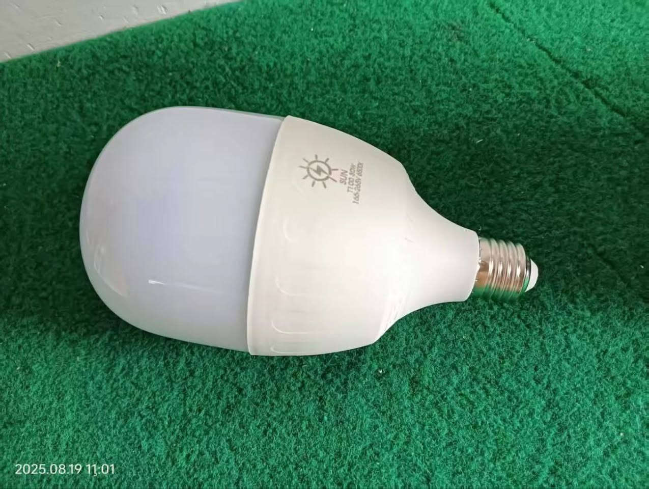 💡 مصباح SUN – من معمل MS
🔸 القدرة الحقيقية: 30 واط
🔸 عامل القدرة (PF): 0.9
🔸 الإضاءة: 100 لومن/واط
🔸 الخامات: نحاس داخلي عالي الجودة
🔸 الفلترة: أداء خرافي عند الفحص
🔸 الضمان: سنتين استبدال 
🔸 التوصيل: مجاني
🔸 السعر: 1550 د.ع فقط للقطعة
🔸الكارتون : 50 قطعة


**إذا كنت صاحب هذا الإعلان وتريد حذفه لأي سبب، رجاءا أرسل رسالة إلى الدعم الفني**