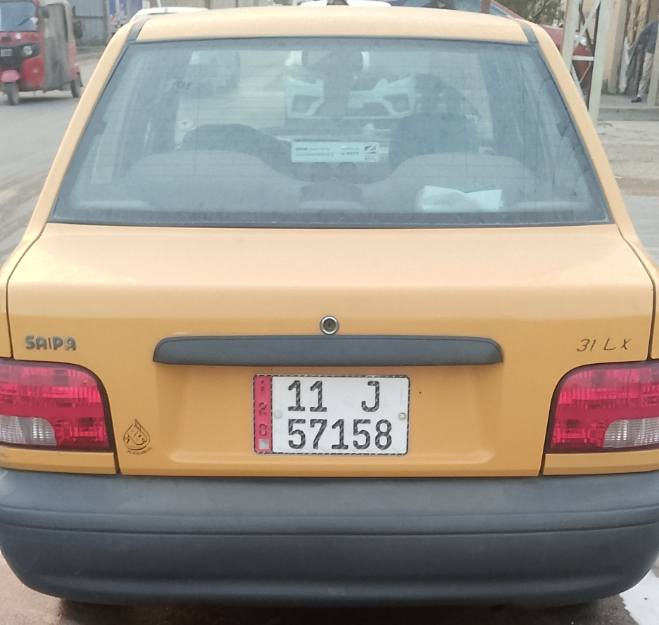 سلام عليكم اخوان سايبا 2015سياره مال جناي بيه مكانات صبغ بدون تبديل ولا حار فقط رشات صبغ سياره جديده ماشيه 116 تخم تاير جديد شواصي كفالة داخل حراري تبريد دتفئه شغاله مابيه اي نقص سنويه جديده سياره على وضع الشركة مامشتغله تكسي سنتر لوك مكان سياره بغداد سعر 37وبيه مجال حك الجيه رقم صاحب سيارة ***********
